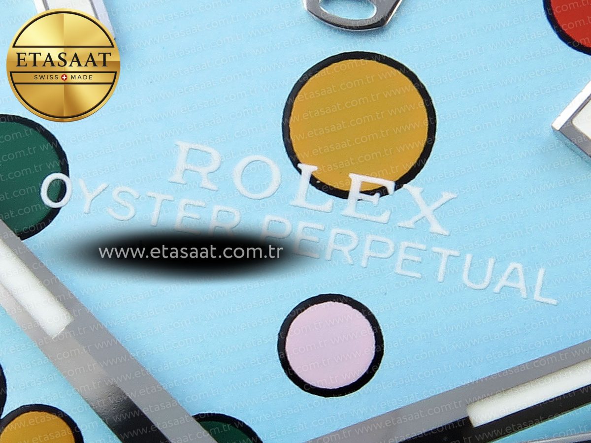 Rolex Oyster Perpetual 124300 41mm 904L Steel Celebration Dial VR3230 - Görsel 10