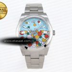Rolex OP 124300 41mm Celebration Kadran VR3230 Eta Saat - Görsel 3 - 1:1 Süper Klon Saat