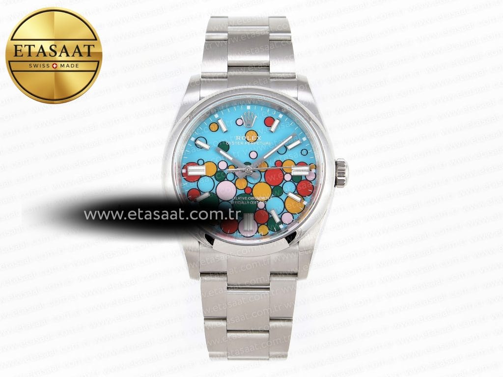Rolex Oyster Perpetual 126000 36MM 316L Çelik A3230 Eta Saat - Görsel 3 - 1:1 Süper Klon Saat