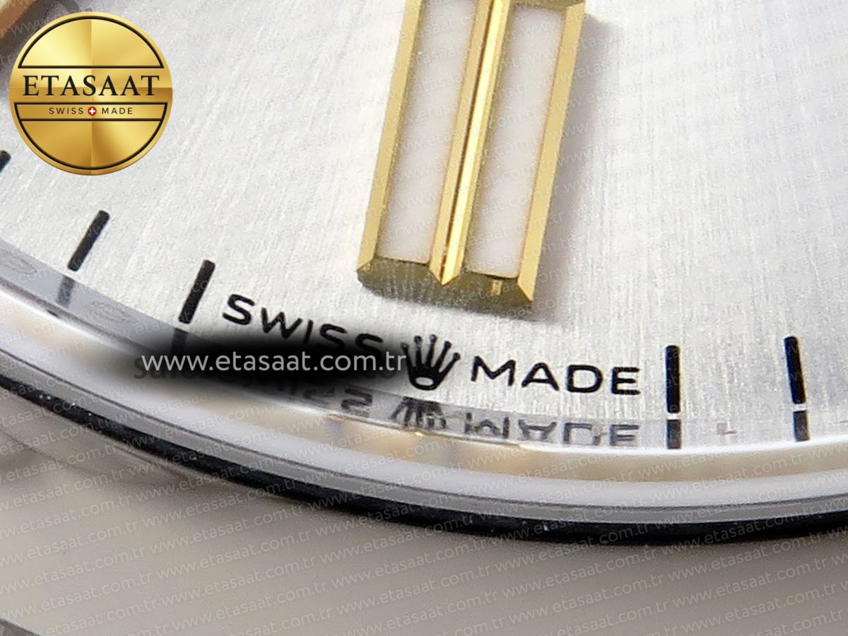 Rolex Oyster Perpetual 126000 36mm VSF 1:1 Best Edition 904L Steel Silver Dial VS3235 - Görsel 12