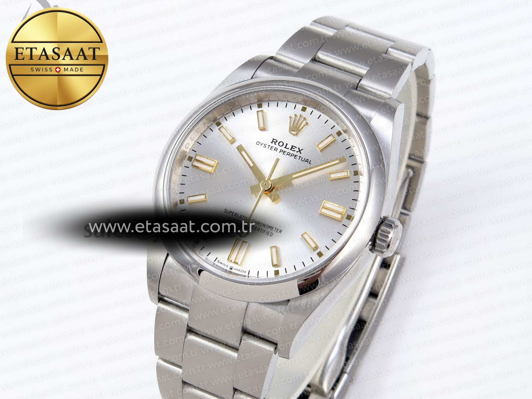 Rolex Oyster Perpetual 126000 36mm VSF Gümüş Kadran VS3235 Eta Saat - 1:1 Süper Klon Replika Saat Rolex Oyster Perpetual 126000 36mm VSF Gümüş Kadran VS3235 Eta Saat - 1:1 Süper Klon Replika Saat