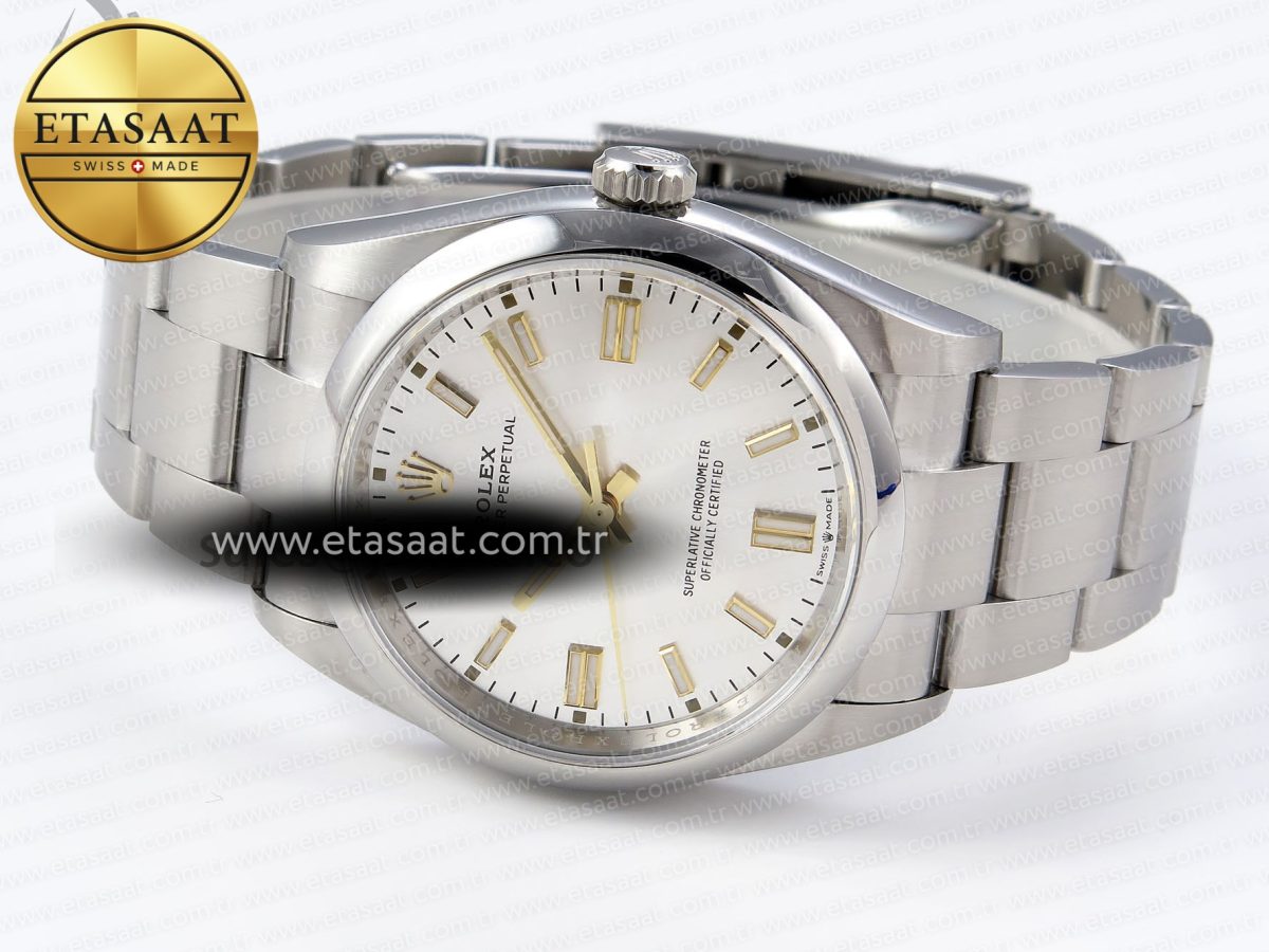 Rolex Oyster Perpetual 126000 36mm VSF 1:1 Best Edition 904L Steel Silver Dial VS3235 - Görsel 6