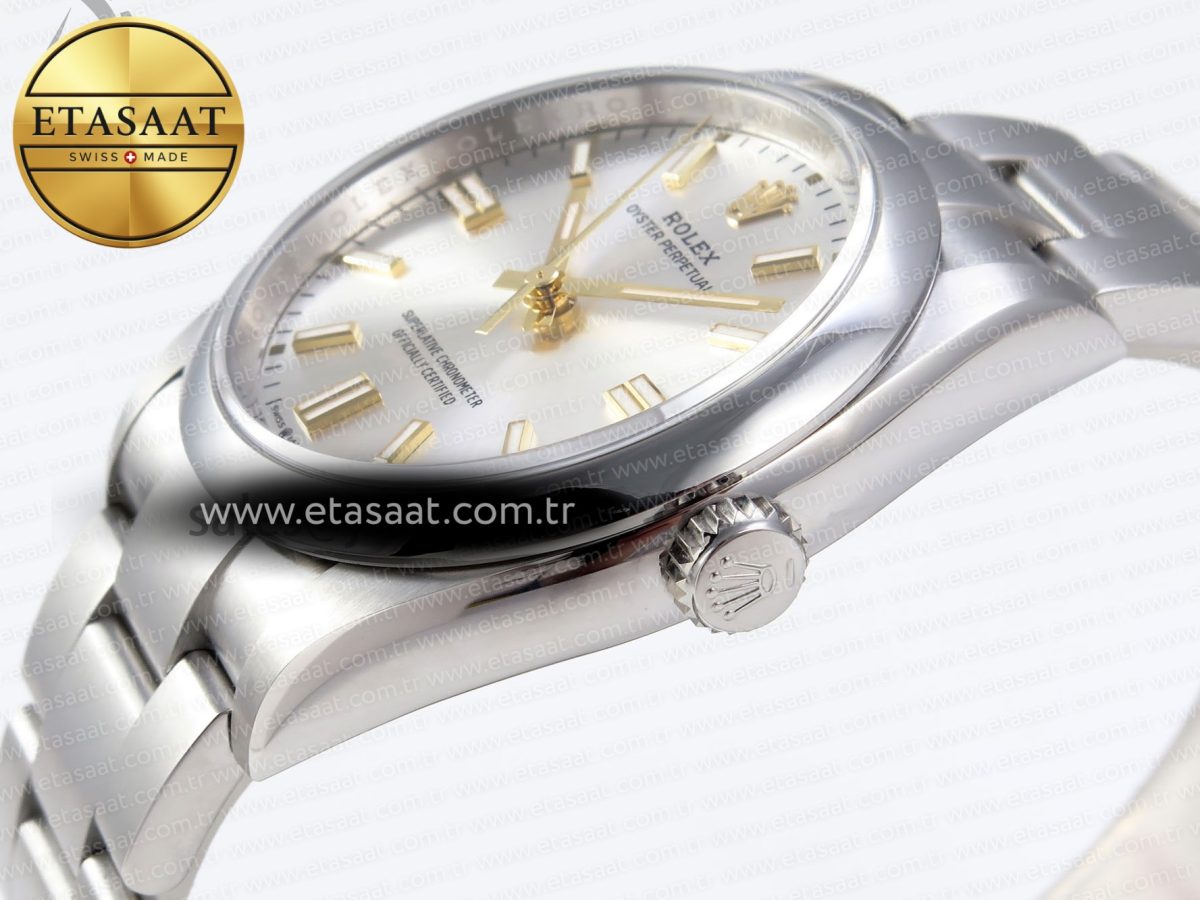Rolex Oyster Perpetual 126000 36mm VSF 1:1 Best Edition 904L Steel Silver Dial VS3235 - Görsel 8