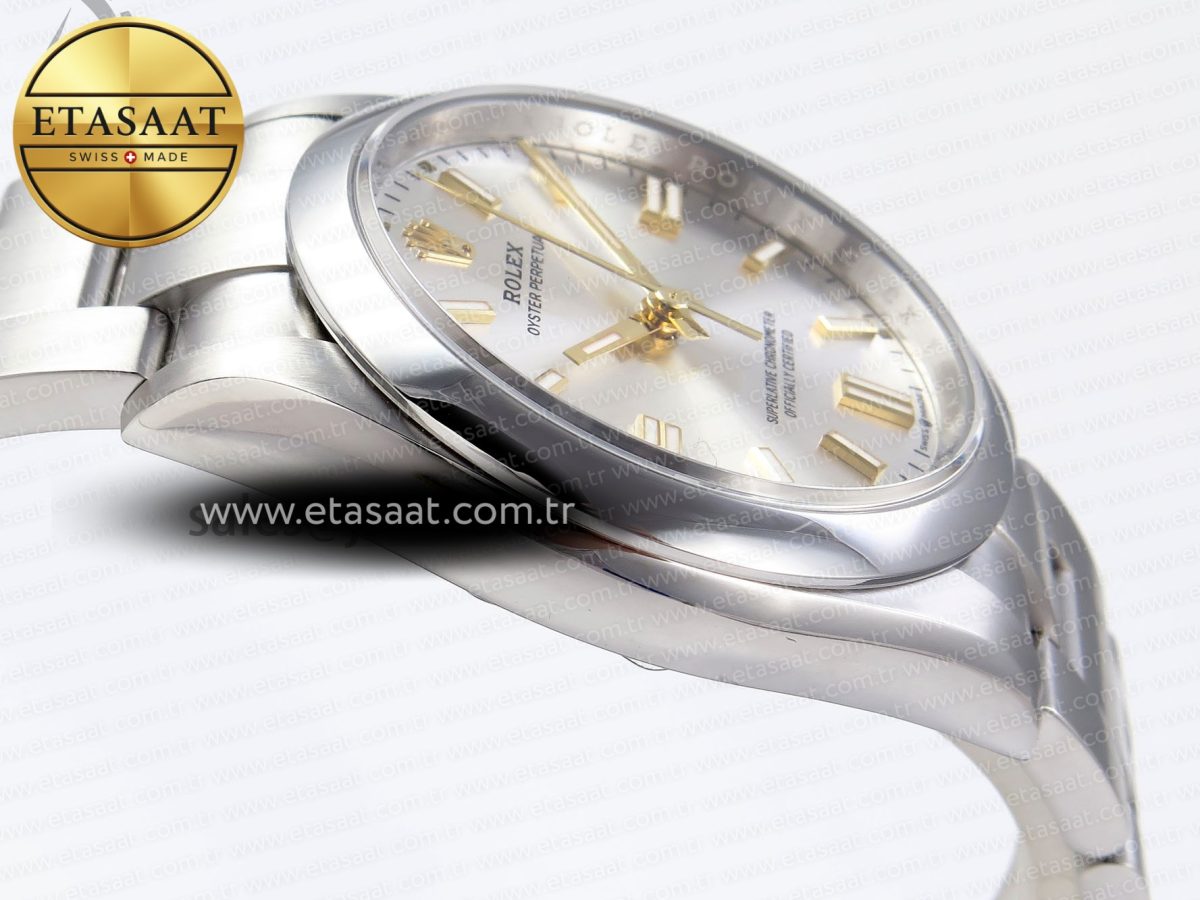 Rolex Oyster Perpetual 126000 36mm VSF 1:1 Best Edition 904L Steel Silver Dial VS3235 - Görsel 9