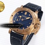 Panerai PAM1074 W BRONZO BLUE DIAL ON BLUE P.900