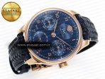 portugieser perpetual calendar rg 5033 apsf 11 best edition blue dial on black leather strap a52610 clone5