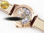 rendez vous night day rg apsf 11 best edition white textured dial diamonds bezel on brown leather strap a89816