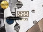 Jaeger Piguet Rendez-Vous Night & Day SS APSF 1:1 Best Edition Blue Textured Dial Diamonds Bezel on Blue Leather Strap SA898 - Görsel 20