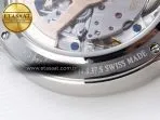 Jaeger Piguet Rendez-Vous Night & Day SS APSF 1:1 Best Edition Blue Textured Dial Diamonds Bezel on Blue Leather Strap SA898 - Görsel 23