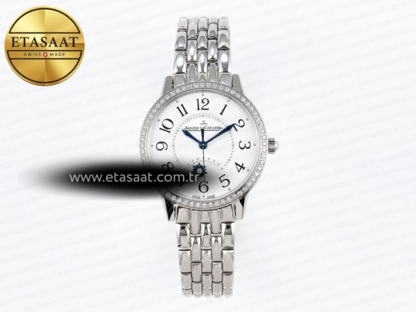 Jaeger-LeCoultre Rendez-Vous Gece Gündüz Beyaz A898 Eta Saat - 1:1 Süper Klon Replika Saat