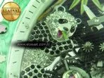 rm026 green transparent tourbillon rm best edition panda skeleton dial on rubber strap12