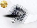 rm026 transparent tourbillon rm best edition panda skeleton dial on rubber strap17