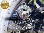 rm026 transparent tourbillon rm best edition panda skeleton dial on translucent rubber strap13
