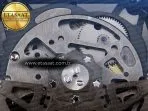rm035 black carbon sonic best edition skeleton dial on red rubber strap clone rmul222