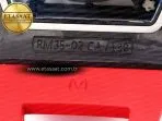 rm035 black carbon sonic best edition skeleton dial on red rubber strap clone rmul224