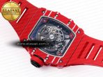 Richard Mille RM035 SKELETON DIAL ON RED RMUL2 - Görsel 17