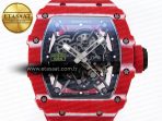 Richard Mille RM035 SKELETON DIAL ON RED RMUL2 - Görsel 4