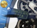 rm035 transparent rmf best edition skeleton blue dial on translucent rubber strap clone rmul212