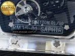 rm035 transparent rmf best edition skeleton dial on black rubber strap clone rmul218