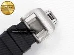 rm035 transparent rmf best edition skeleton dial on black rubber strap clone rmul222