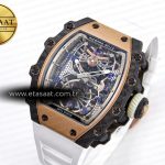 Richard Mille RM21-01 RG Skeleton Dial on White
