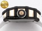 rm21 01 rg tourbillon rmf best edition skeleton dial on white rubber strap15
