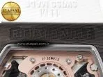 rm21 01 rg tourbillon rmf best edition skeleton dial on white rubber strap20