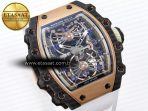 Richard Mille RM21-01 RG Skeleton Dial on White - Görsel 5