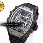 Richard Mille RM21-01 SS Skeleton Dial on Black