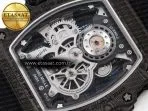 rm21 01 ss tourbillon rmf best edition skeleton dial on black rubber strap19