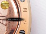 Audemars Piguet Blue Dial Diamonds Bezel on RG - Görsel 24