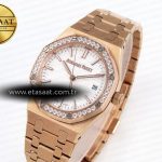 Audemars Piguet White Dial Diamonds Swiss Quartz