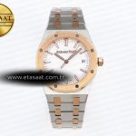Audemars Piguet Beyaz Kadran Bilezik Swiss Quartz Eta Saat - Görsel 3 - 1:1 Süper Klon Saat