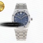 Audemars Piguet Mavi Kadran Pırlantalı Bezel A5800 Eta Saat - Görsel 3 - 1:1 Süper Klon Saat