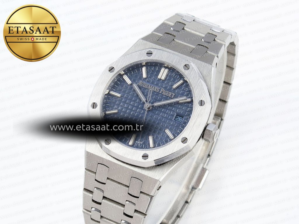 royal oak 34mm ss bf best edition blue dial on ss bracelet a58001 royal oak 34mm ss bf best edition blue dial on ss bracelet a58001