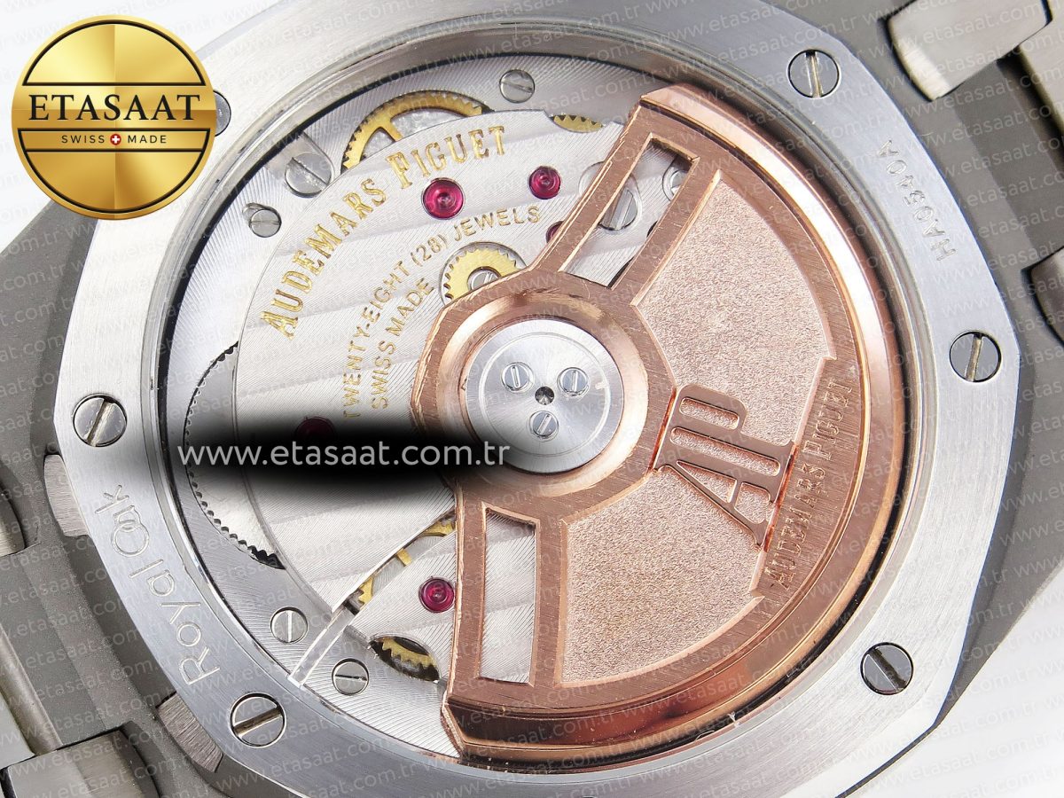 Audemars Piguet BLUE DIAL ON SS A5800 - Görsel 17