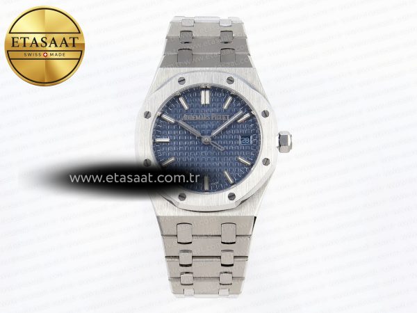 Audemars Piguet Mavi Kadran A5800 Eta Saat - 1:1 Süper Klon Replika Saat