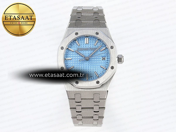 Audemars Piguet Buz Mavisi A5800 Eta Saat - 1:1 Süper Klon Replika Saat