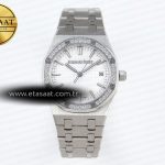 Audemars Piguet Beyaz Kadran Pırlantalı Bezel A5800 Eta Saat - Görsel 3 - 1:1 Süper Klon Saat