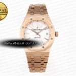 Audemars Piguet Royal Oak 37MM 15450 Beyaz Kadran Eta Saat - Görsel 3 - 1:1 Süper Klon Saat