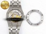 royal oak 37mm 15450 ss ipf best edition gray dial on ss bracelet sa3120 super clone14