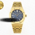 Audemars Piguet Royal Oak 37MM 15450 Mavi Kadran YGSA3120 Eta Saat - Görsel 3 - 1:1 Süper Klon Saat
