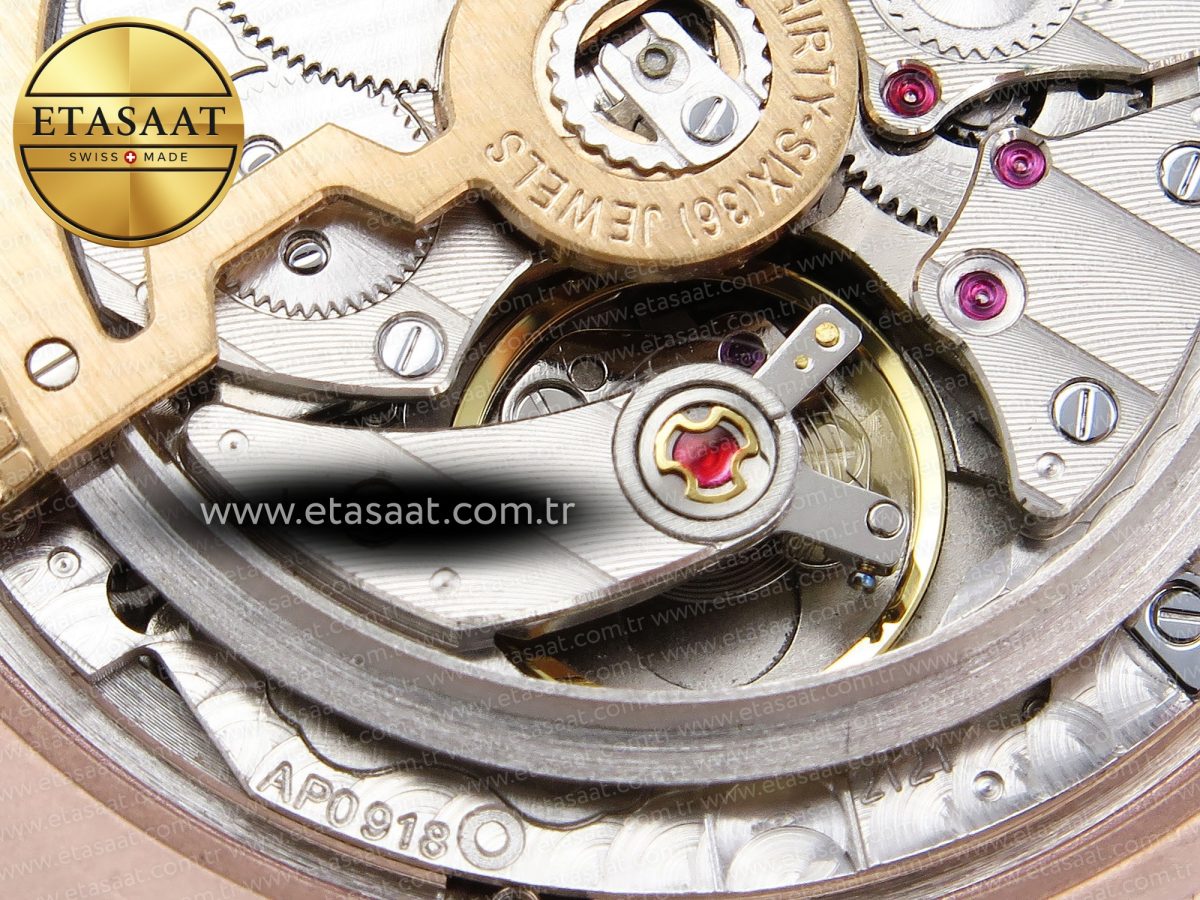 Audemars Piguet Royal Oak 39mm 15202 Black Diamonds Dial on RG A2121 - Görsel 22