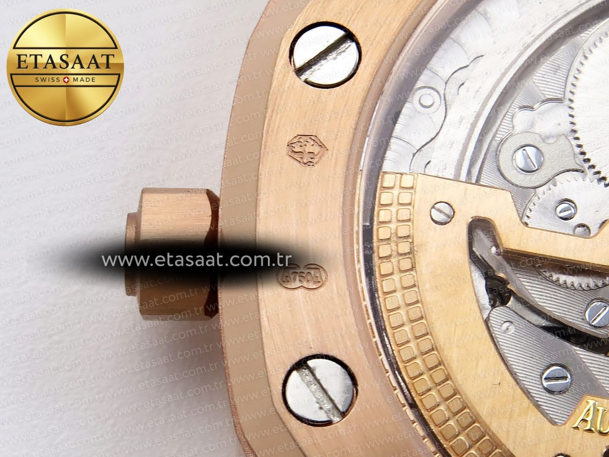 Audemars Piguet Royal Oak 39mm 15202 Black Diamonds Dial on RG A2121 - Görsel 26