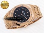 Audemars Piguet Royal Oak 39mm 15202 Black Diamonds Dial on RG A2121 - Görsel 7