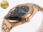 Audemars Piguet Royal Oak 39mm 15202 Black Diamonds Dial on RG A2121 - Görsel 8