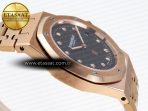 Audemars Piguet Royal Oak 39mm 15202 Black Diamonds Dial on RG A2121 - Görsel 9