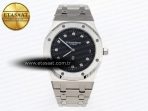 Audemars Piguet Royal Oak 39mm 15202  Black Dial on SS A2121 - Görsel 3