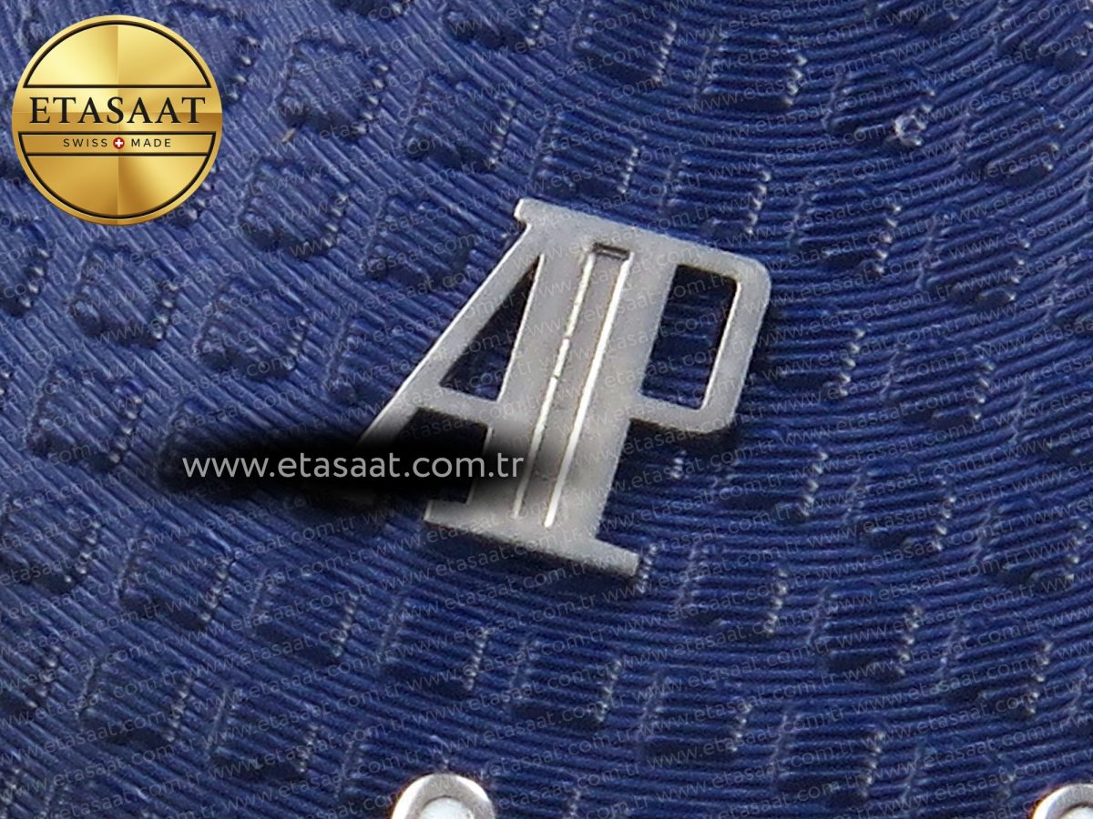 Audemars Piguet Royal Oak 39mm 15202 Blue/Black Dial on SS A2121 - Görsel 12