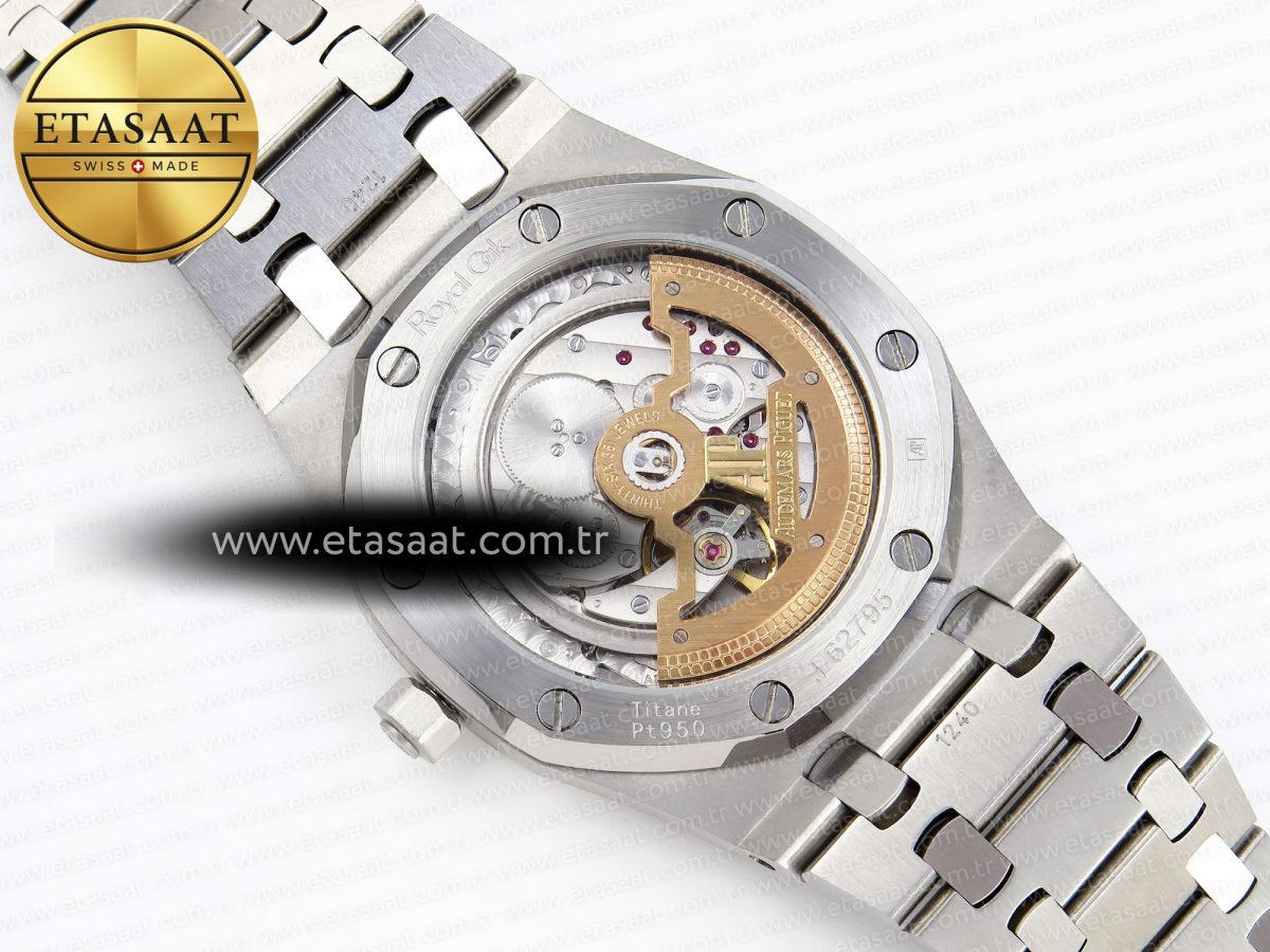 Audemars Piguet Royal Oak 39mm 15202 Blue/Black Dial on SS A2121 - Görsel 17